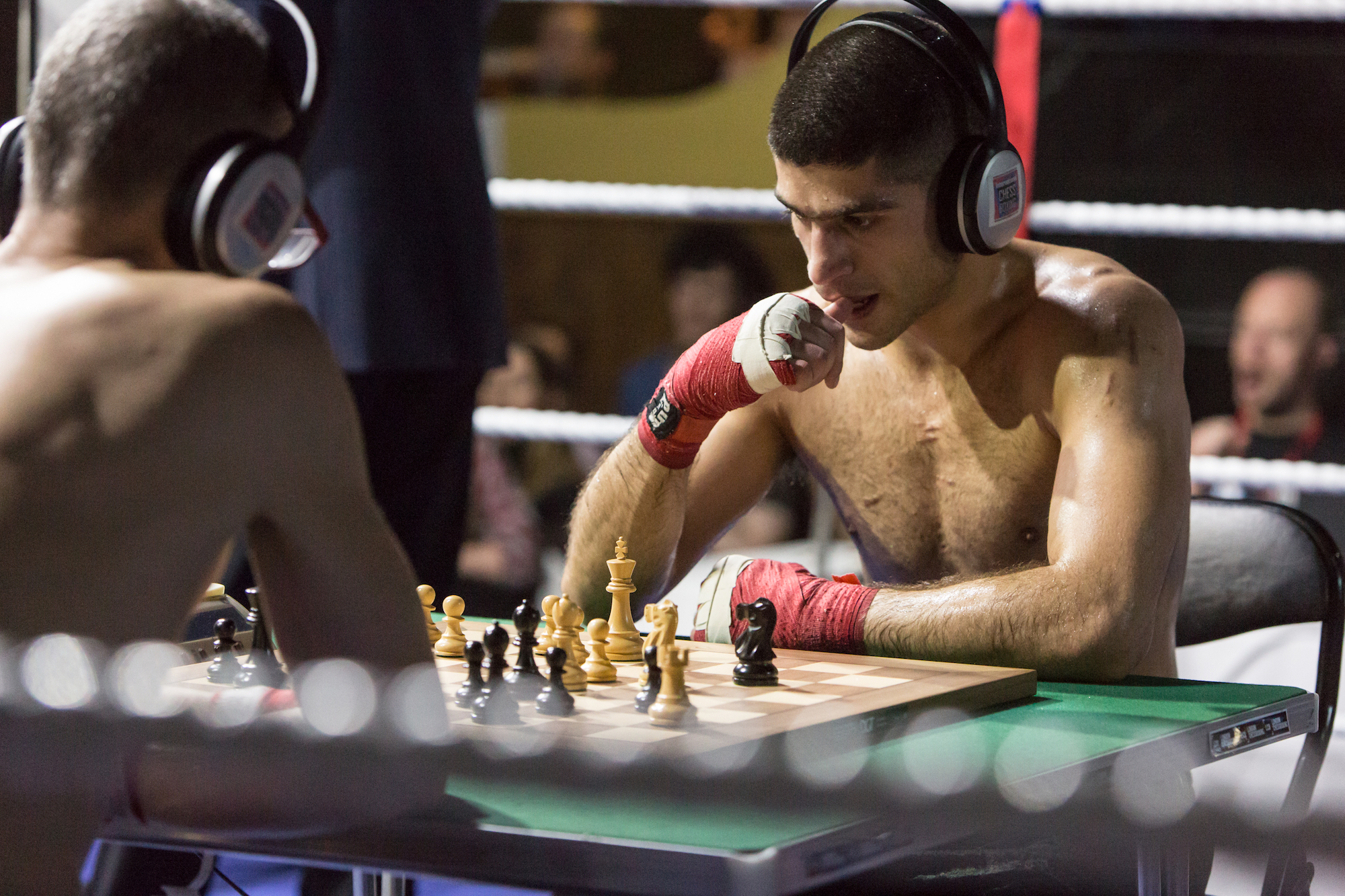 Chess and boxing merge into an amazing sport